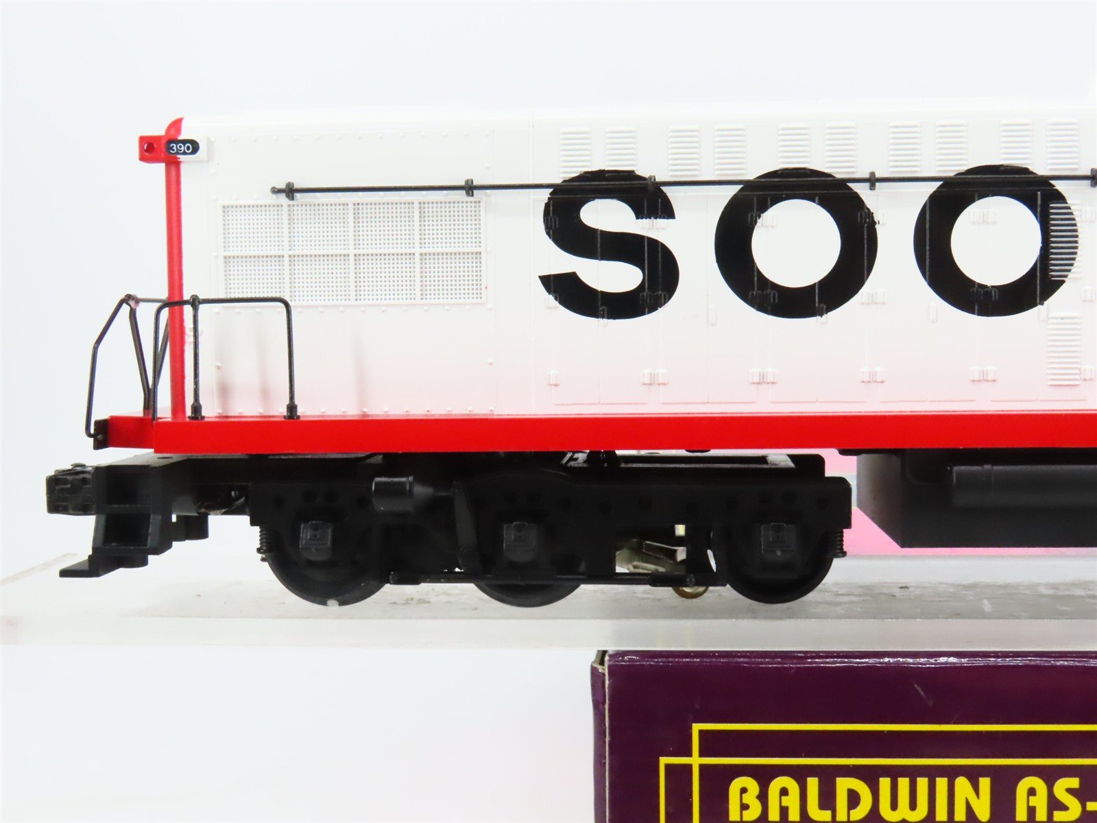 O Gauge 3-Rail MTH MT-2135LP SOO Line Baldwin AS-616 Diesel #390 w/ Sound
