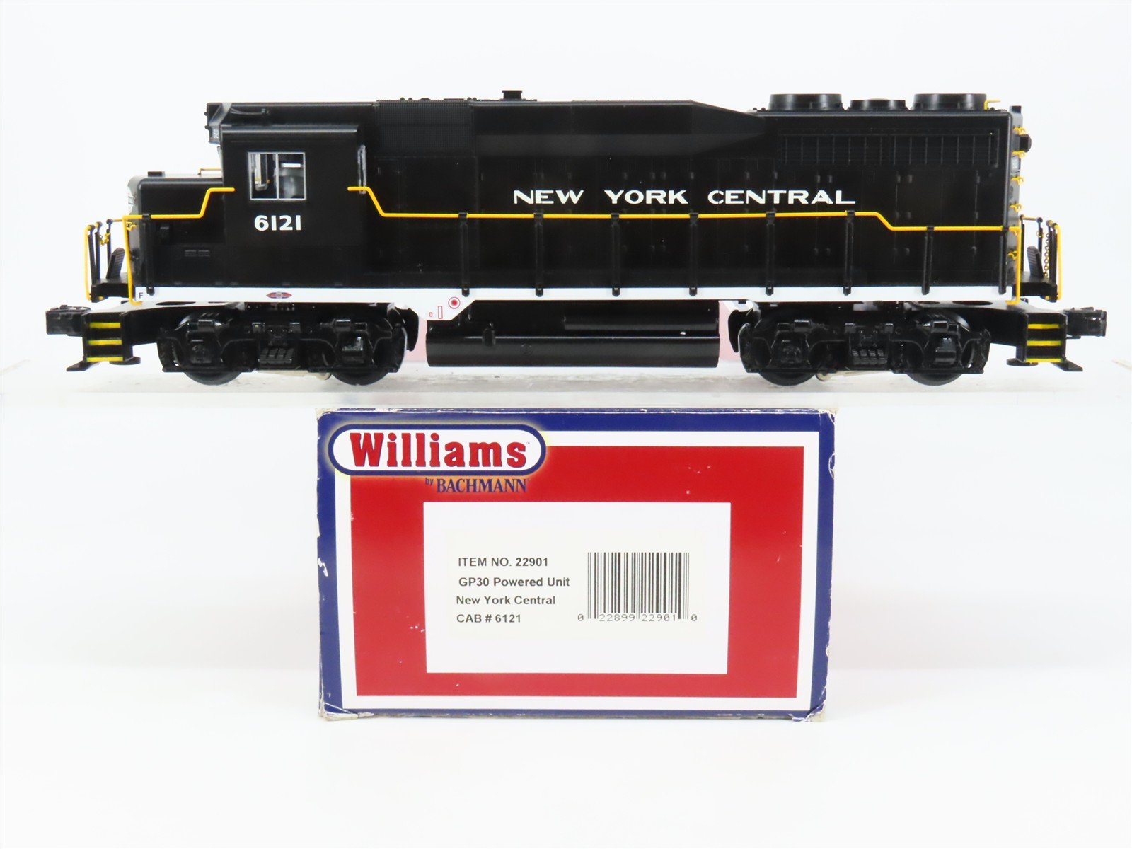 O Gauge 3-Rail Williams 22901 NYC New York Central EMD GP30 Diesel #6121 w/Sound