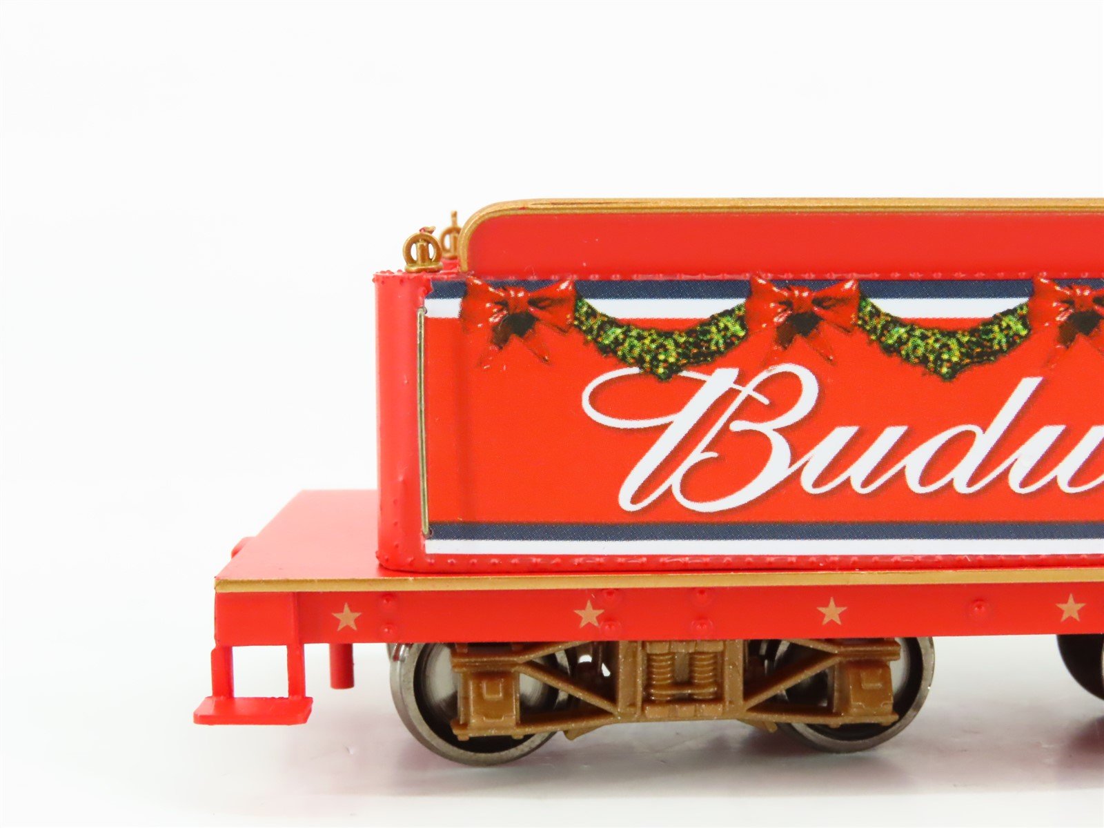 On30 Scale Bachmann Hawthorne Village Budweiser 2-6-0 Steam Locomotive No#