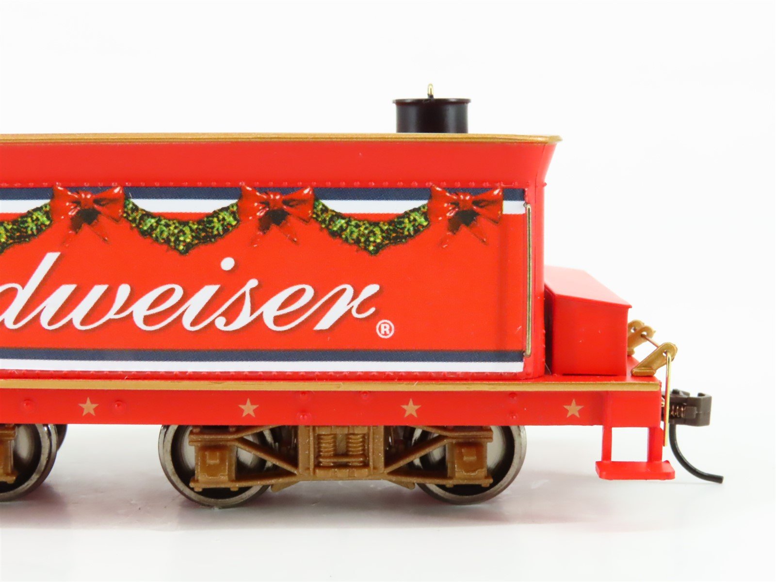 On30 Scale Bachmann Hawthorne Village Budweiser 2-6-0 Steam Locomotive No#