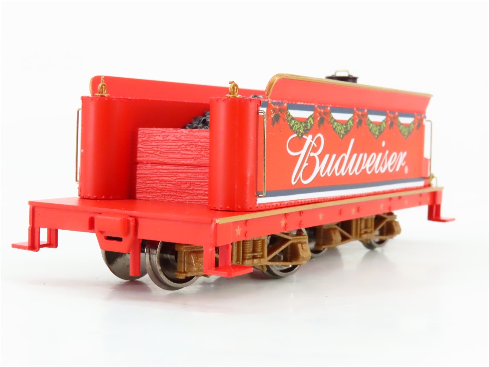 On30 Scale Bachmann Hawthorne Village Budweiser 2-6-0 Steam Locomotive No#