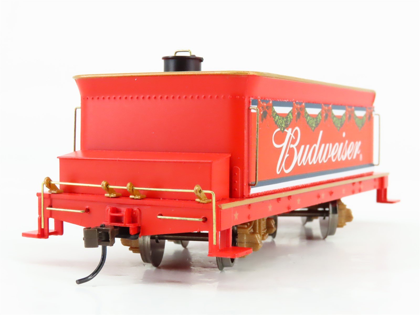 On30 Scale Bachmann Hawthorne Village Budweiser 2-6-0 Steam Locomotive No#