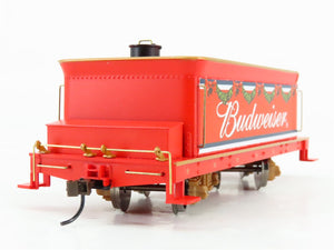 On30 Scale Bachmann Hawthorne Village Budweiser 2-6-0 Steam Locomotive No#