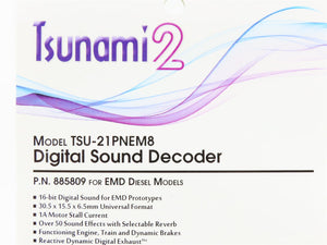 Soundtraxx Tsunami2 885809 TSU-21PNEM8 EMD Diesel DCC/SOUND Decoder