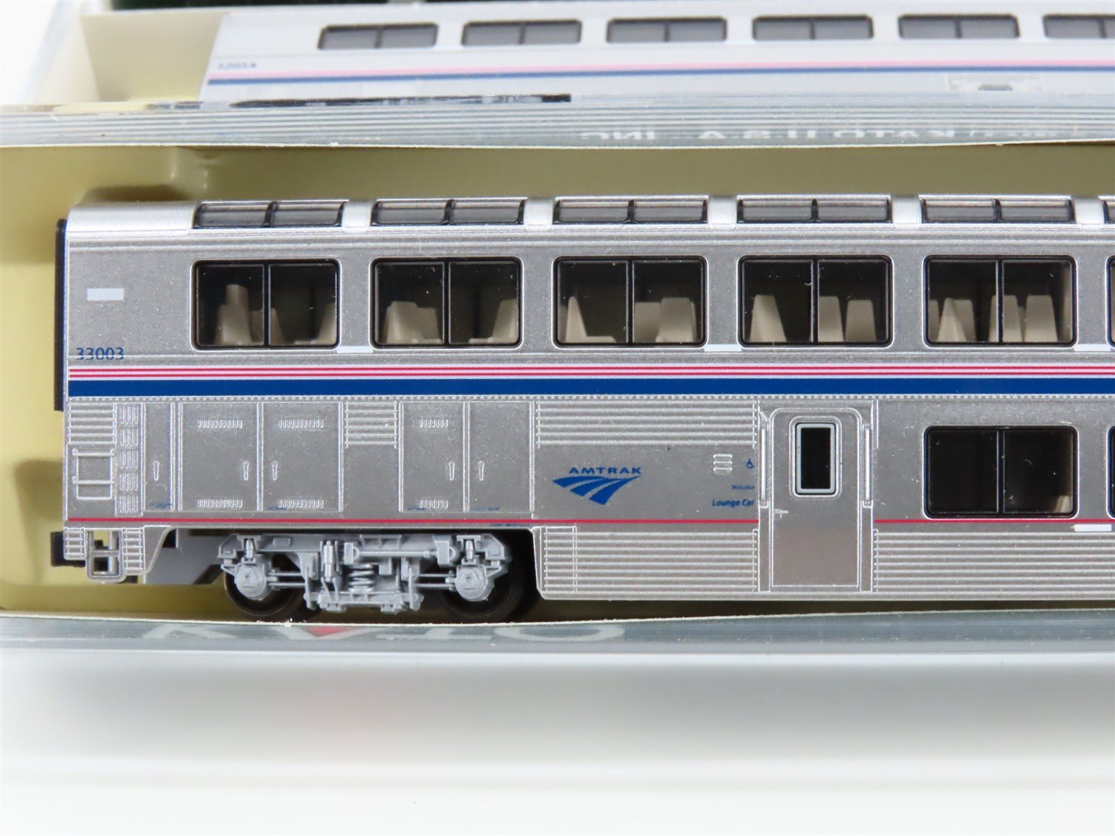 N Scale KATO AMTK Amtrak Phase V P42 Genesis Diesel Superliner Passenger Set