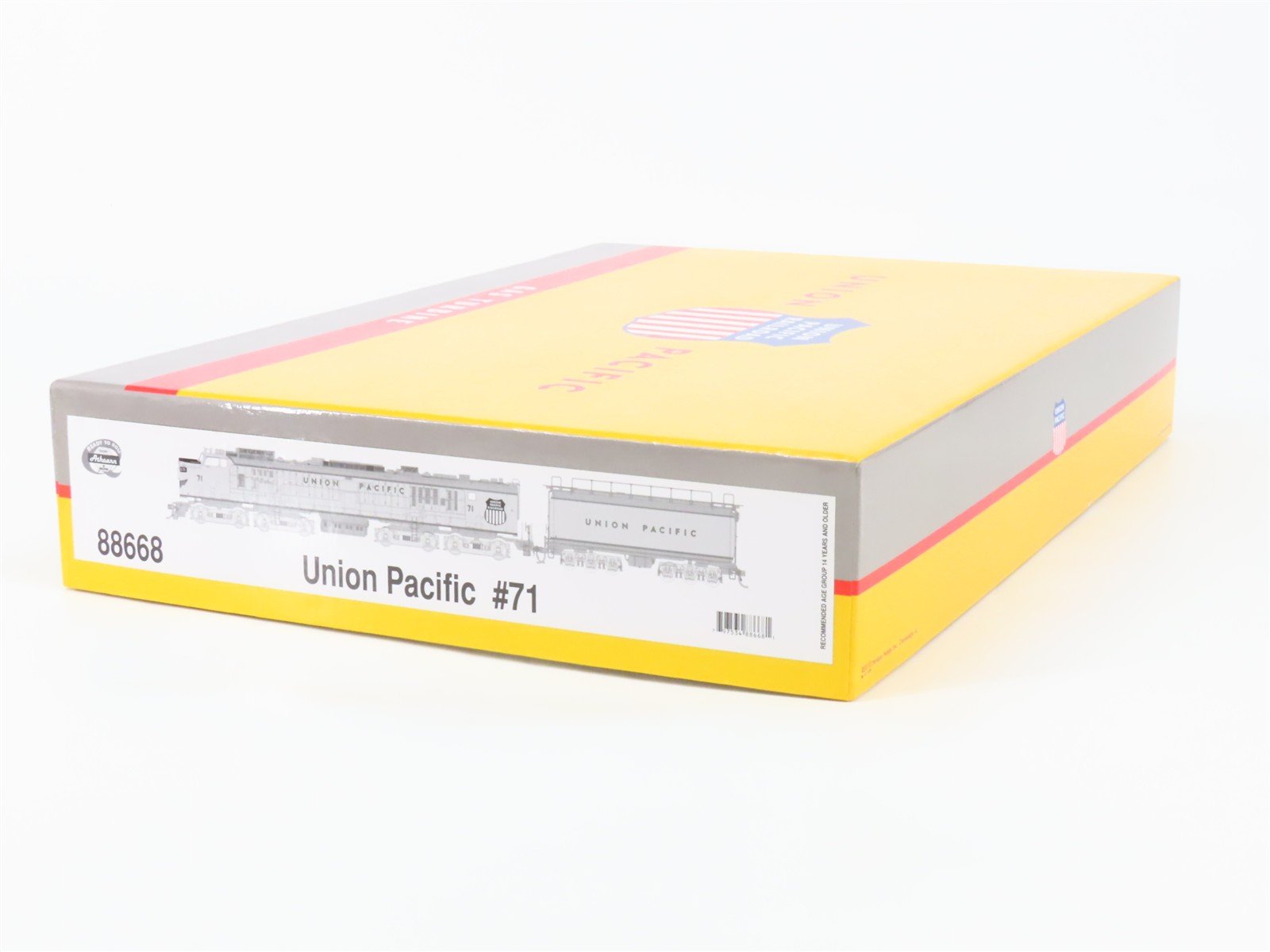 HO Scale Athearn Genesis 88668 UP Union Pacific Veranda Gas Turbine #71 w/Tender