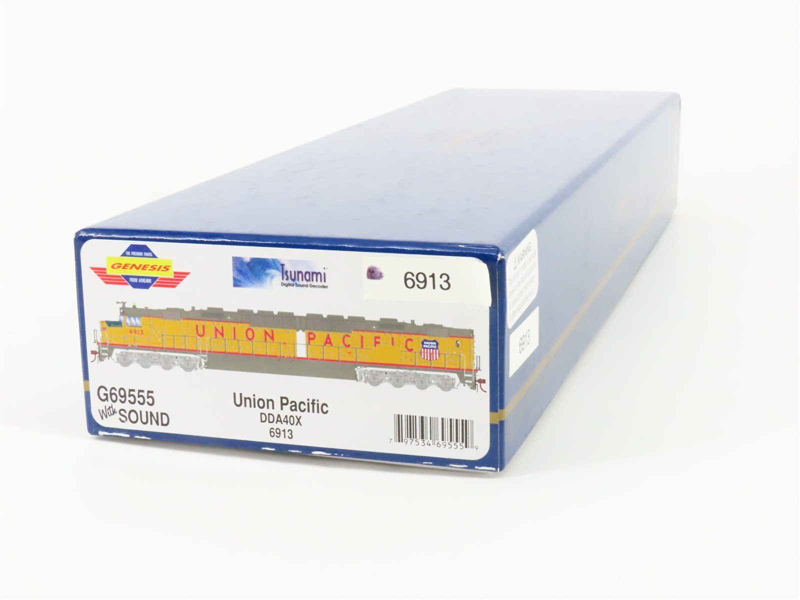 HO Athearn Genesis G69555 UP Union Pacific DDA40X Diesel #6913 w/ DCC & Sound