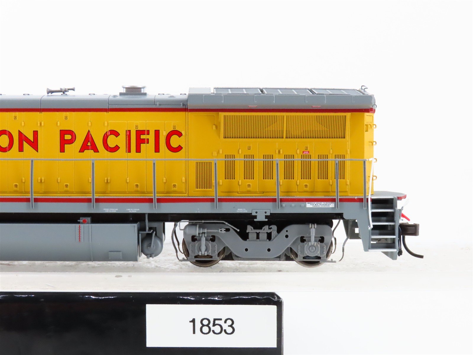 HO Atlas Master Gold 9808 UP Union Pacific Dash 8-40B Diesel #1853 w/DCC & Sound