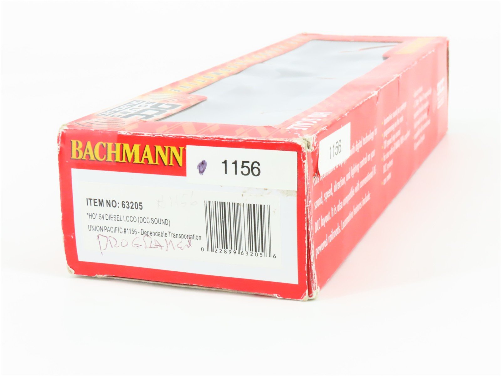 HO Bachmann 63205 UP Union Pacific ALCO S4 Diesel Switcher #1156 w/ DCC & Sound