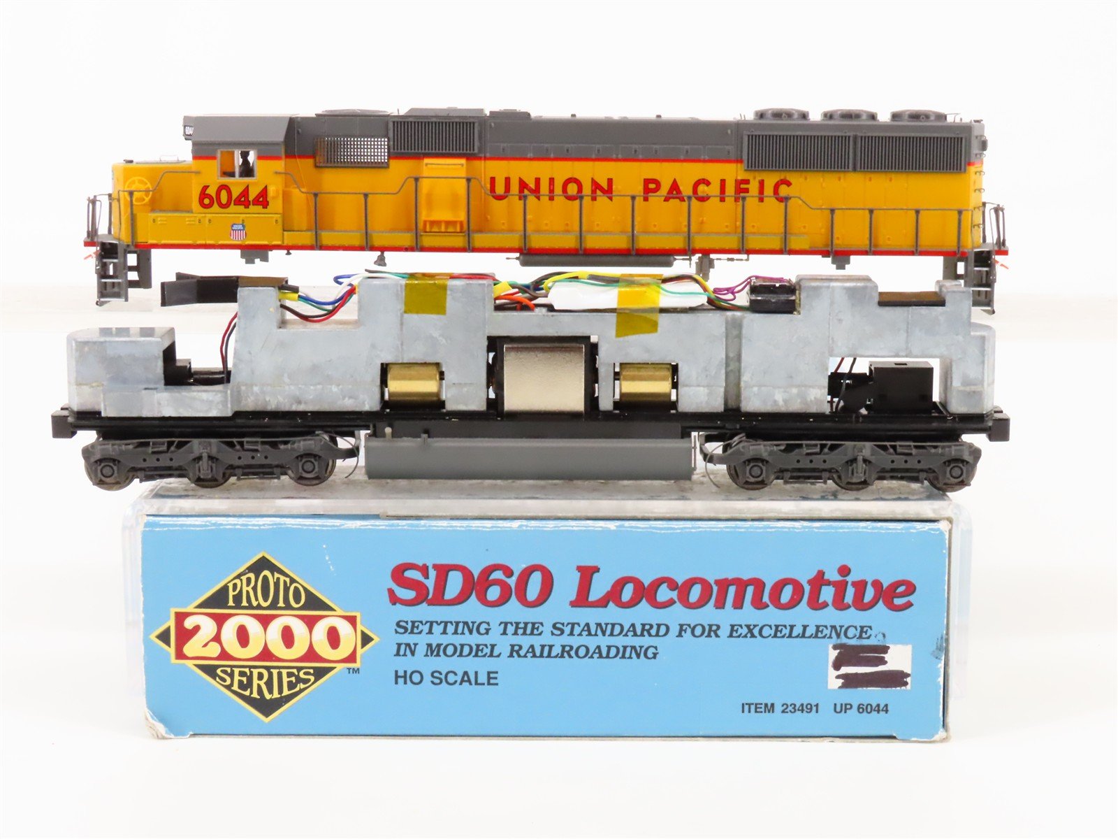 HO Scale Proto 2000 23491 UP Union Pacific EMD SD60 Diesel #6044 w/ DCC & Sound