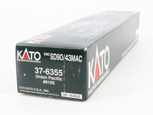 HO Scale KATO 37-6355 UP Union Pacific EMD SD90/43MAC Diesel #8105 w/DCC & Sound