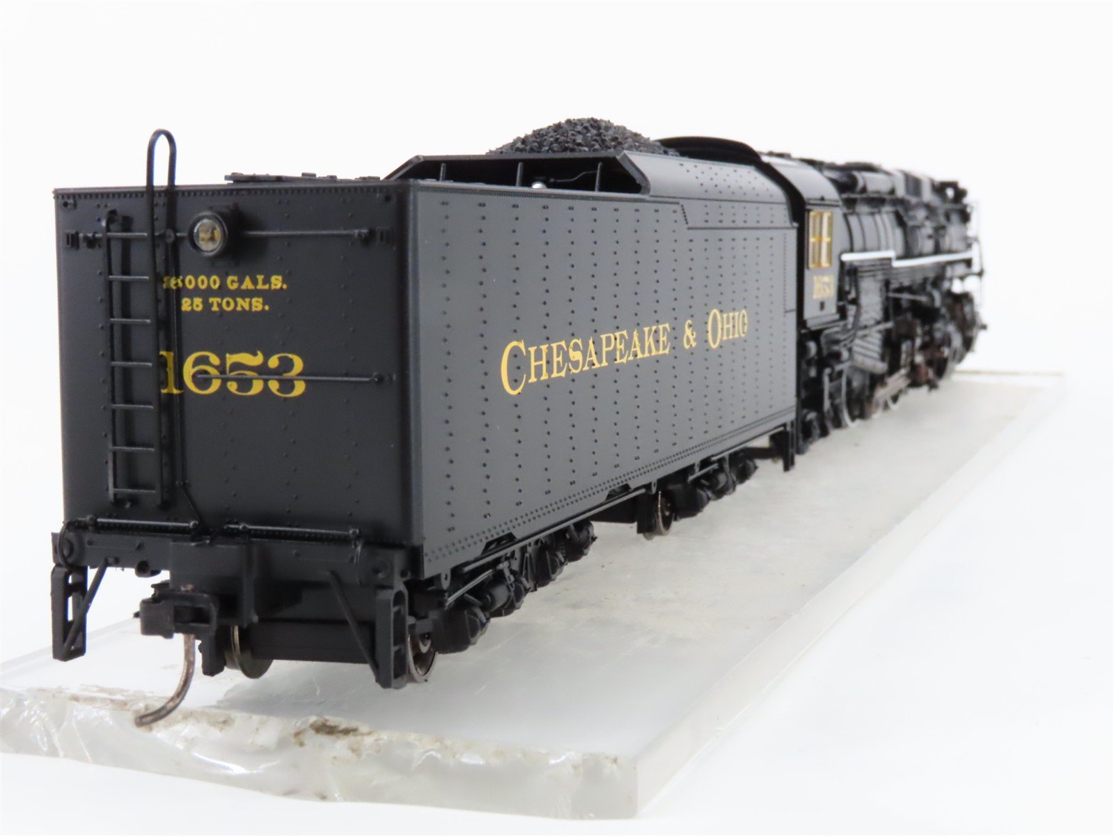 HO Scale Rivarossi HR2952STF C&O 2-6-6-6 H-8 Allegheny Steam #1653 w/DCC & Sound