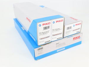 HO Scale PIKO 51402/58590/58592 DB-AG ICE 4 BR 412 EMU 7-Unit Set w/ DCC & Sound
