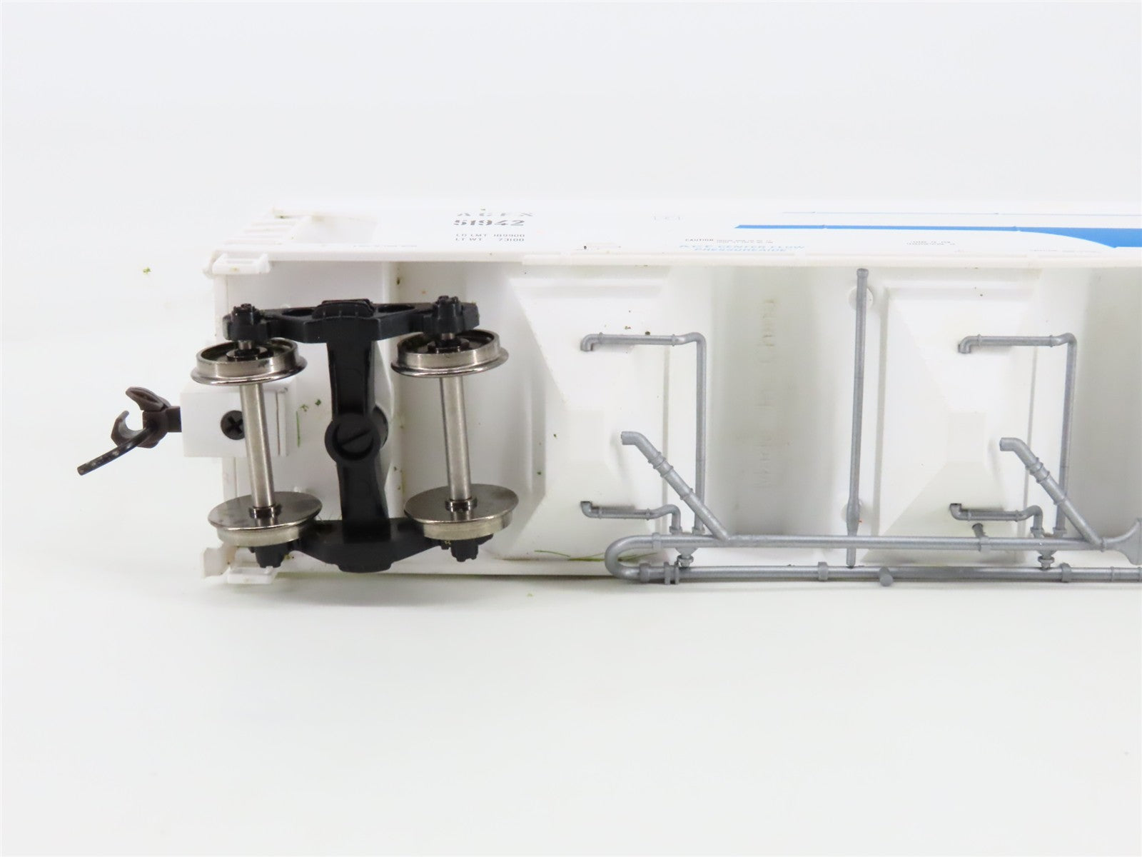 HO Atlas 1513-2 ADM Transportation Co. Pressureaide Centerflow 4-Bay Hopper RTR