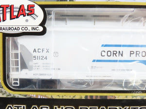 HO Scale Atlas 1504-3 ACFX Corn Products Pressureaide Centerflow Hopper RTR
