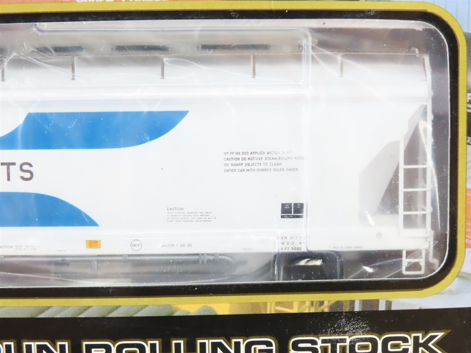 HO Scale Atlas 1504-3 ACFX Corn Products Pressureaide Centerflow Hopper RTR