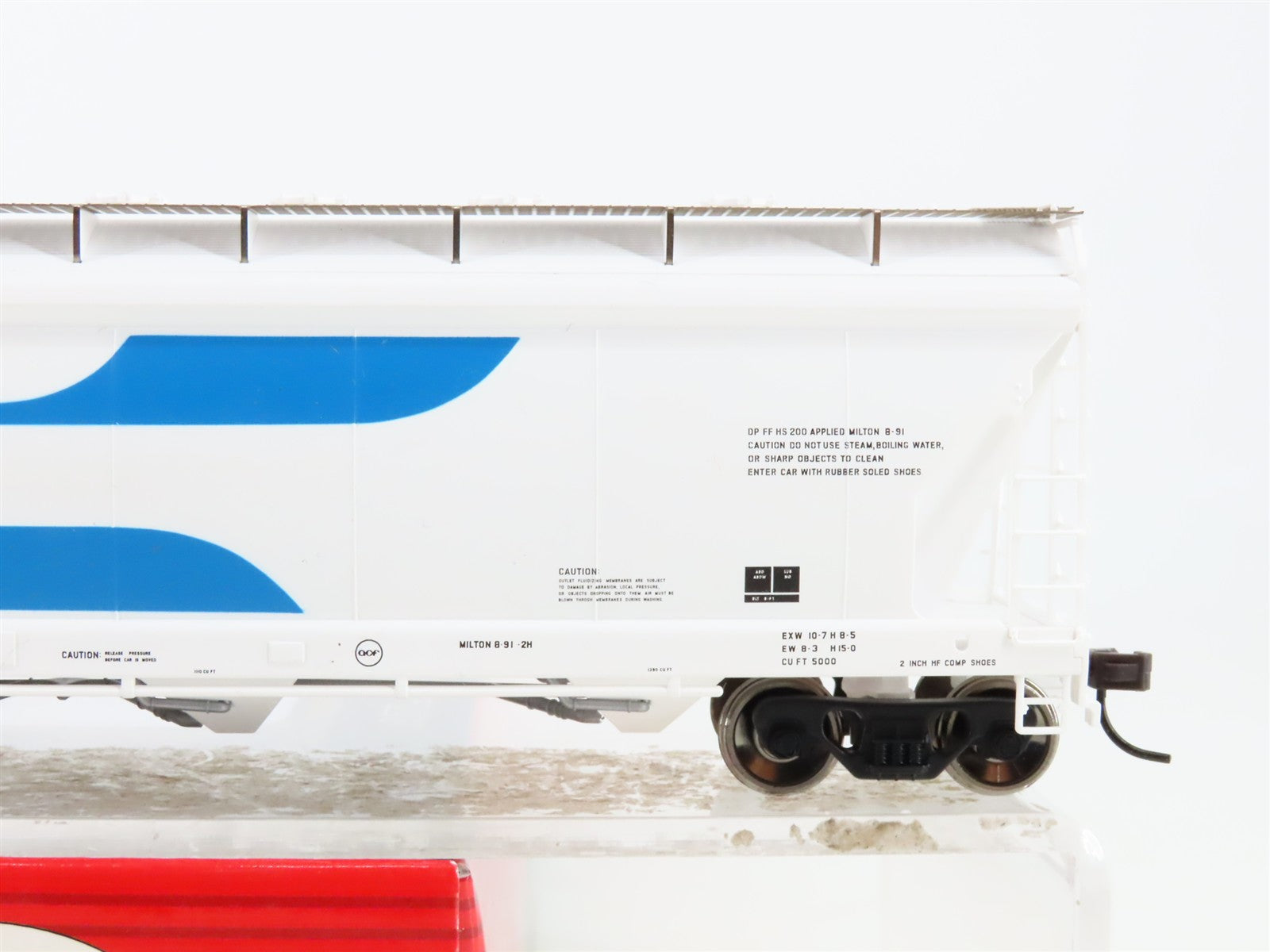 HO Scale Atlas 1514-2 ACFX Cargill Pressureaide Centerflow Hopper 45555 RTR