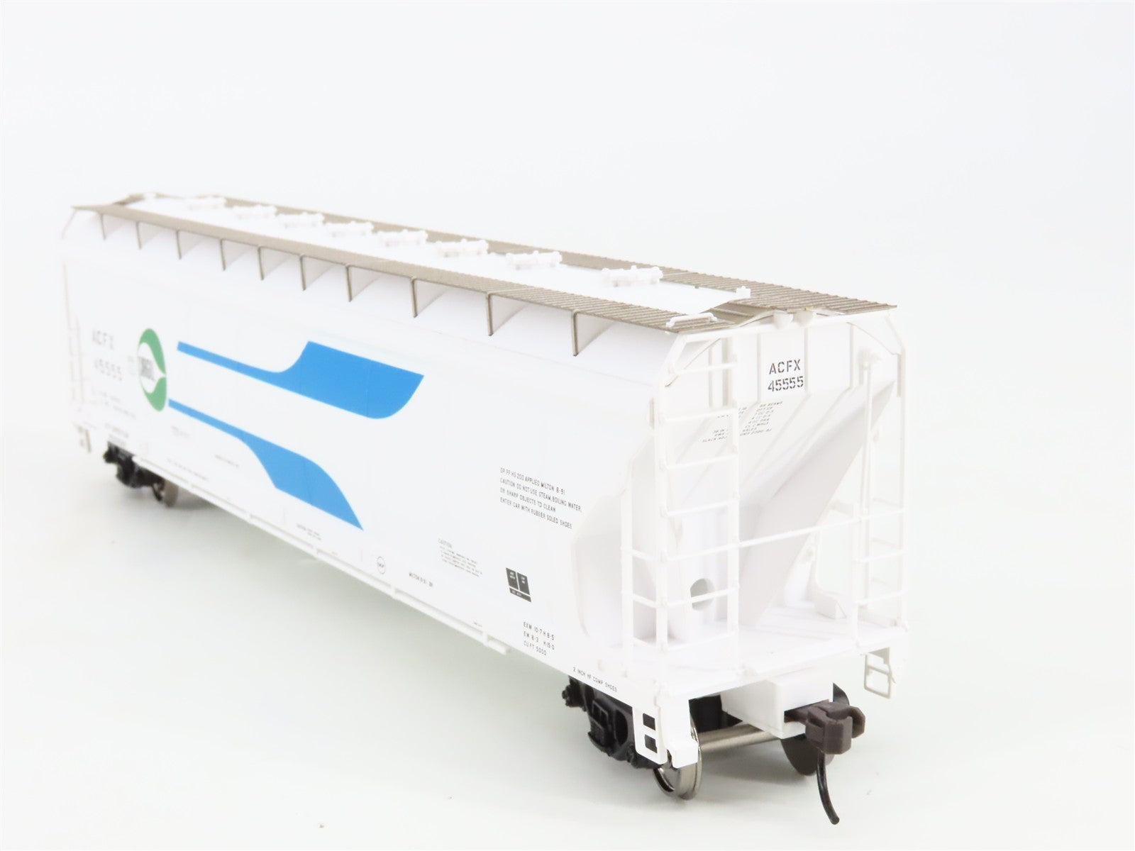 HO Scale Atlas 1514-2 ACFX Cargill Pressureaide Centerflow Hopper 45555 RTR