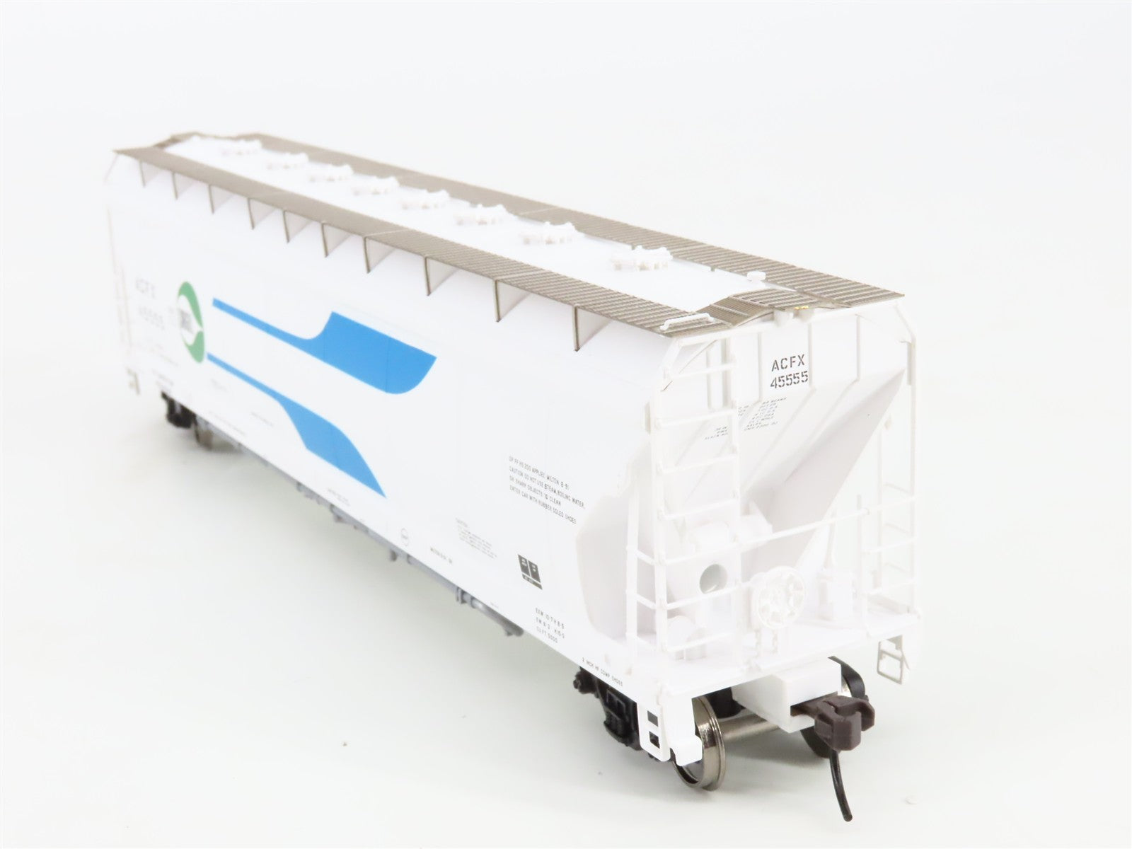 HO Scale Atlas 1514-2 ACFX Cargill Pressureaide Centerflow Hopper 45555 RTR
