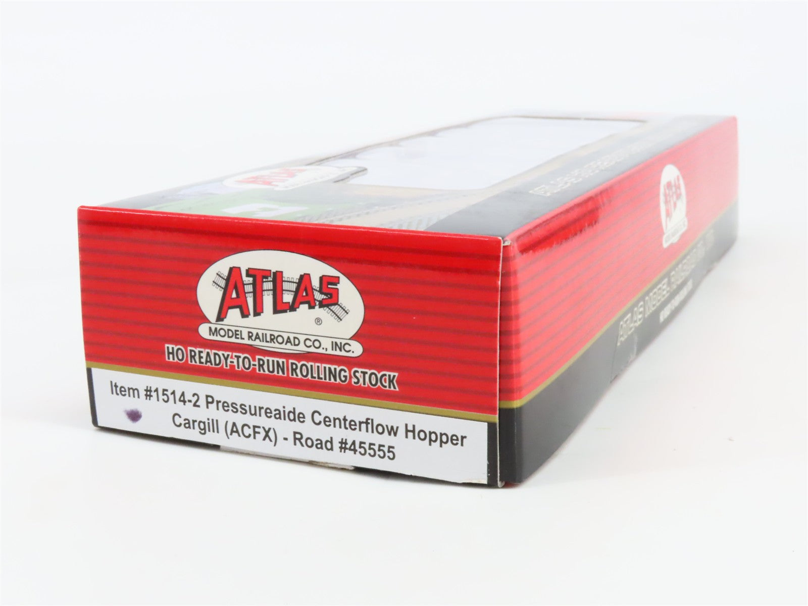 HO Scale Atlas 1514-2 ACFX Cargill Pressureaide Centerflow Hopper 45555 RTR