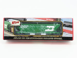 HO Scale Atlas 1454-1 BN Burlington Northern 3-Bay Centerflow Hopper Car RTR