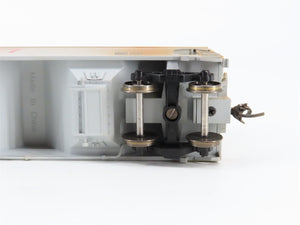 HO Scale Atlas 1456-2 GELX Garvey Elevators 3-Bay Covered Hopper 7911 Weathered