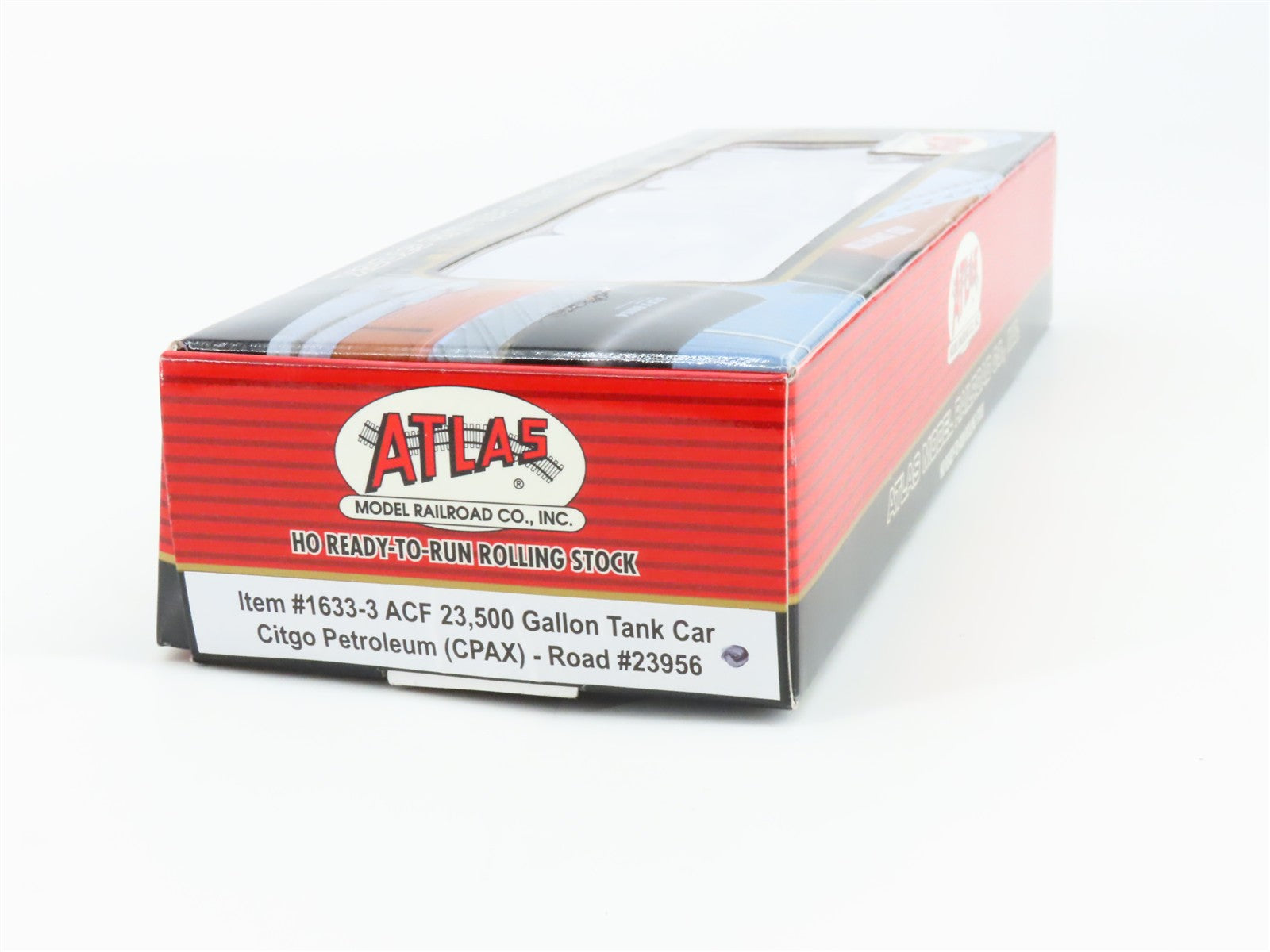 HO Scale Atlas 1633-3 CPAX Citgo Petroleum ACF 23,500 Gallon Tank Car 23956 RTR