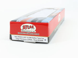 HO Scale Atlas 1633-3 CPAX Citgo Petroleum ACF 23,500 Gallon Tank Car 23956 RTR