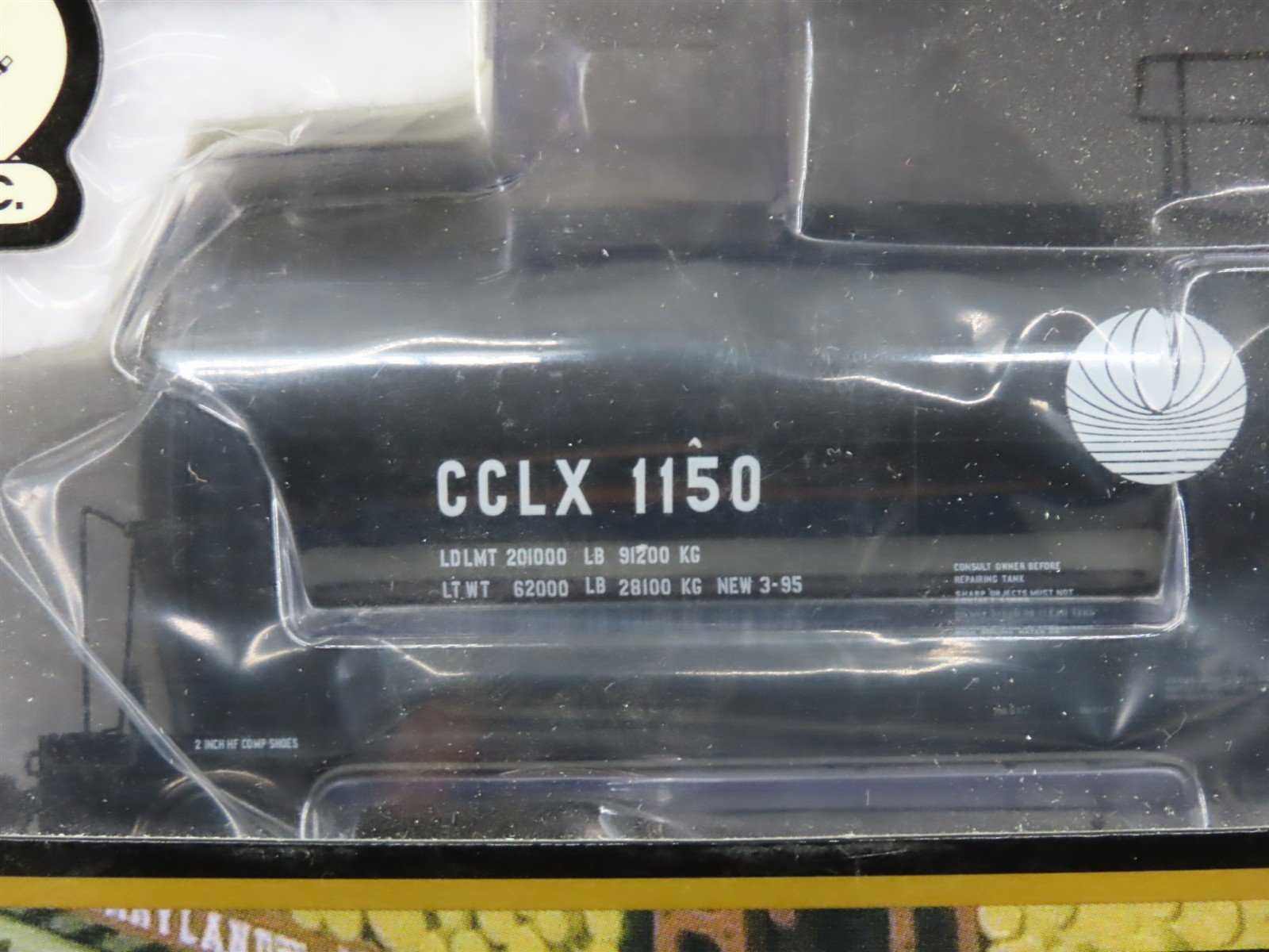 HO Scale Atlas 6234-3 CCLX Corn Products 17,600 Gallon Corn Syrup Tank Car RTR