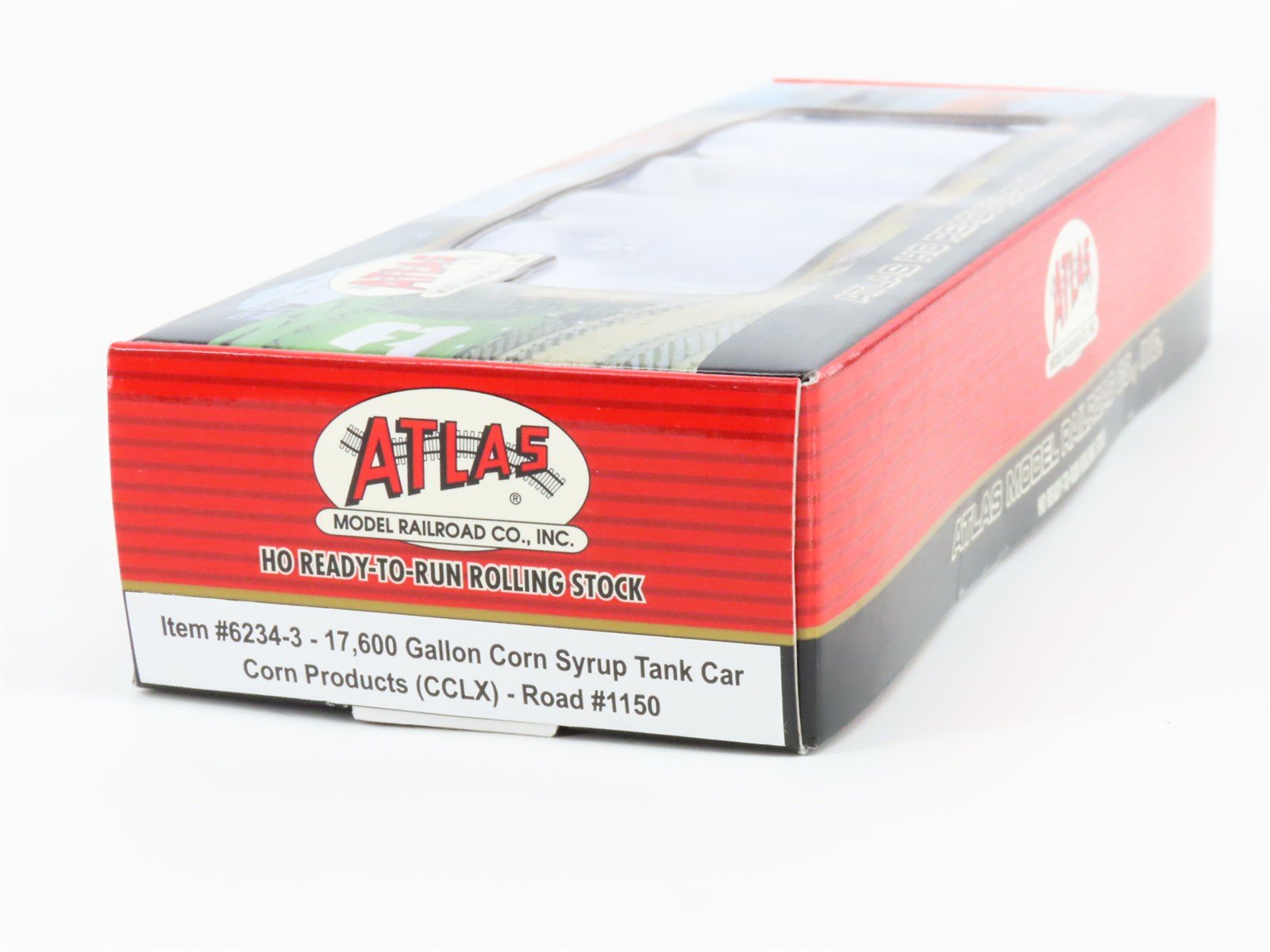 HO Scale Atlas 6234-3 CCLX Corn Products 17,600 Gallon Corn Syrup Tank Car RTR
