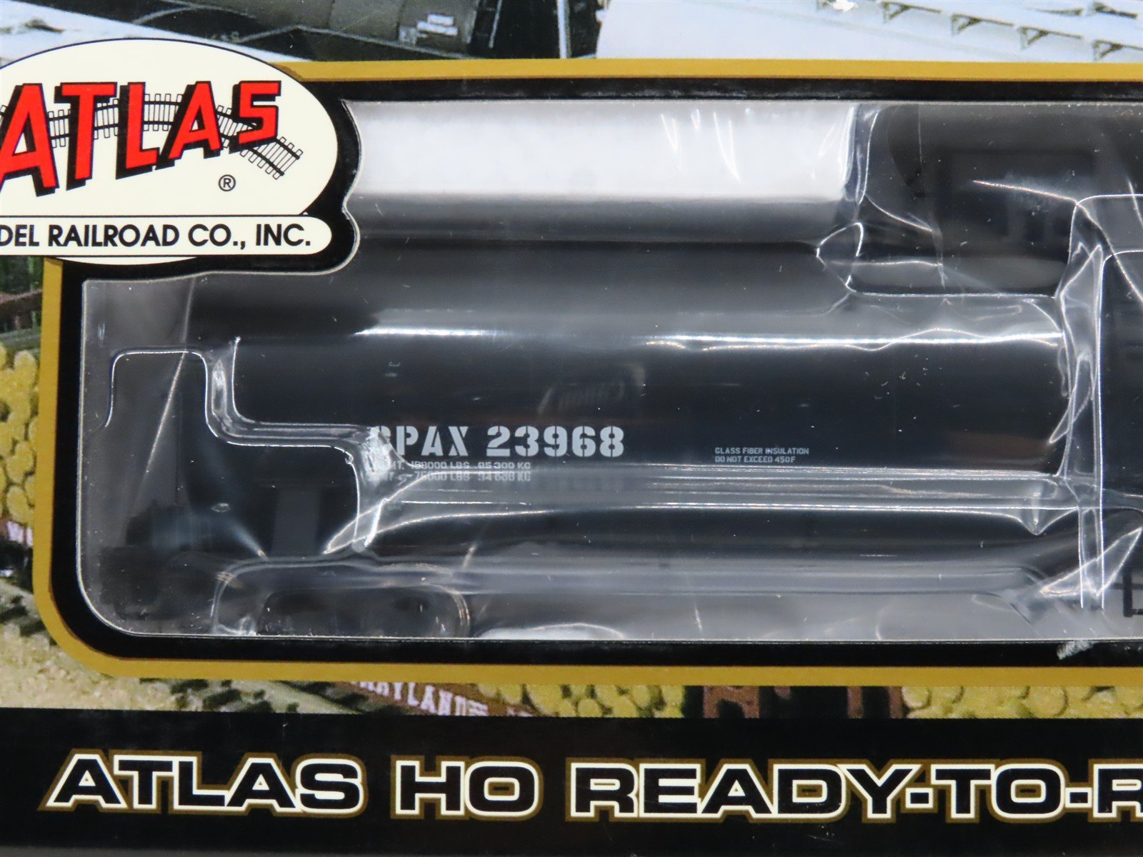 HO Scale Atlas 1633-4 CPAX Citgo Petroleum ACF 23,500 Gallon Tank Car 23968 RTR