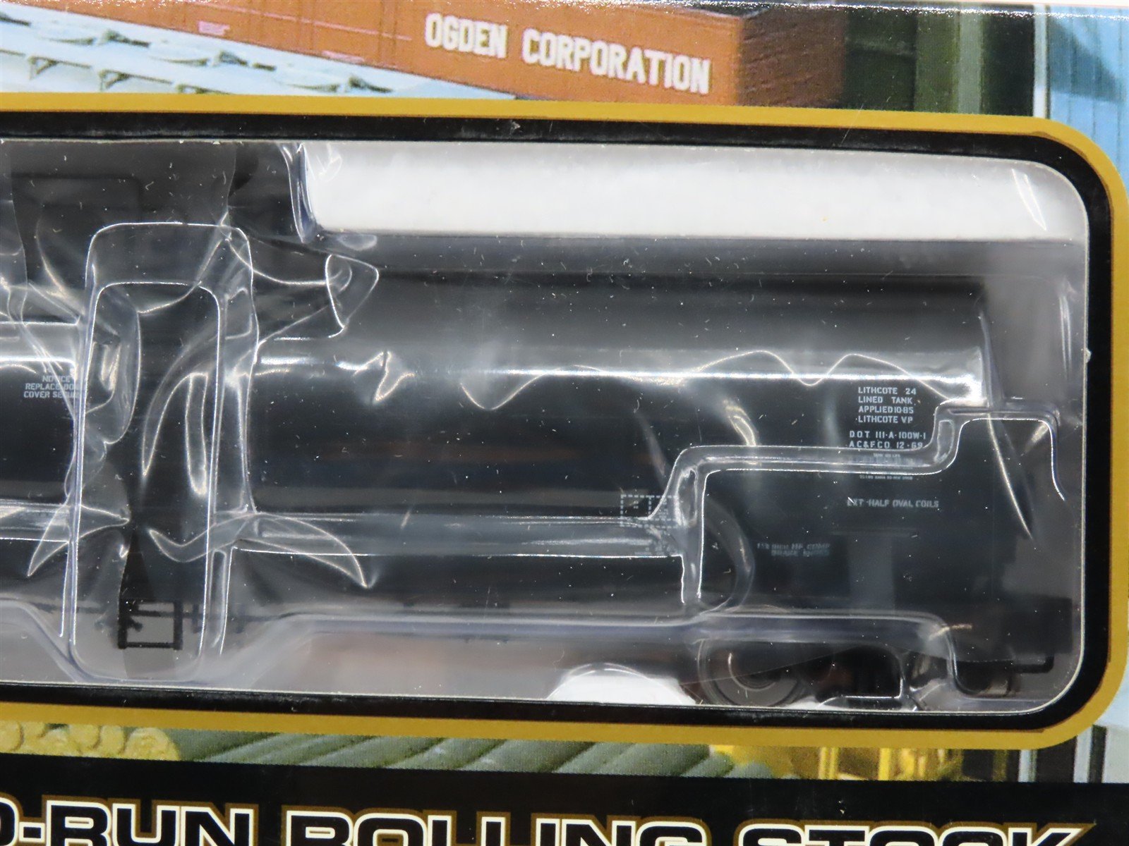 HO Scale Atlas 1624-5 MOBX Mobil ACF 23,500 Gallon Tank Car 14235 RTR
