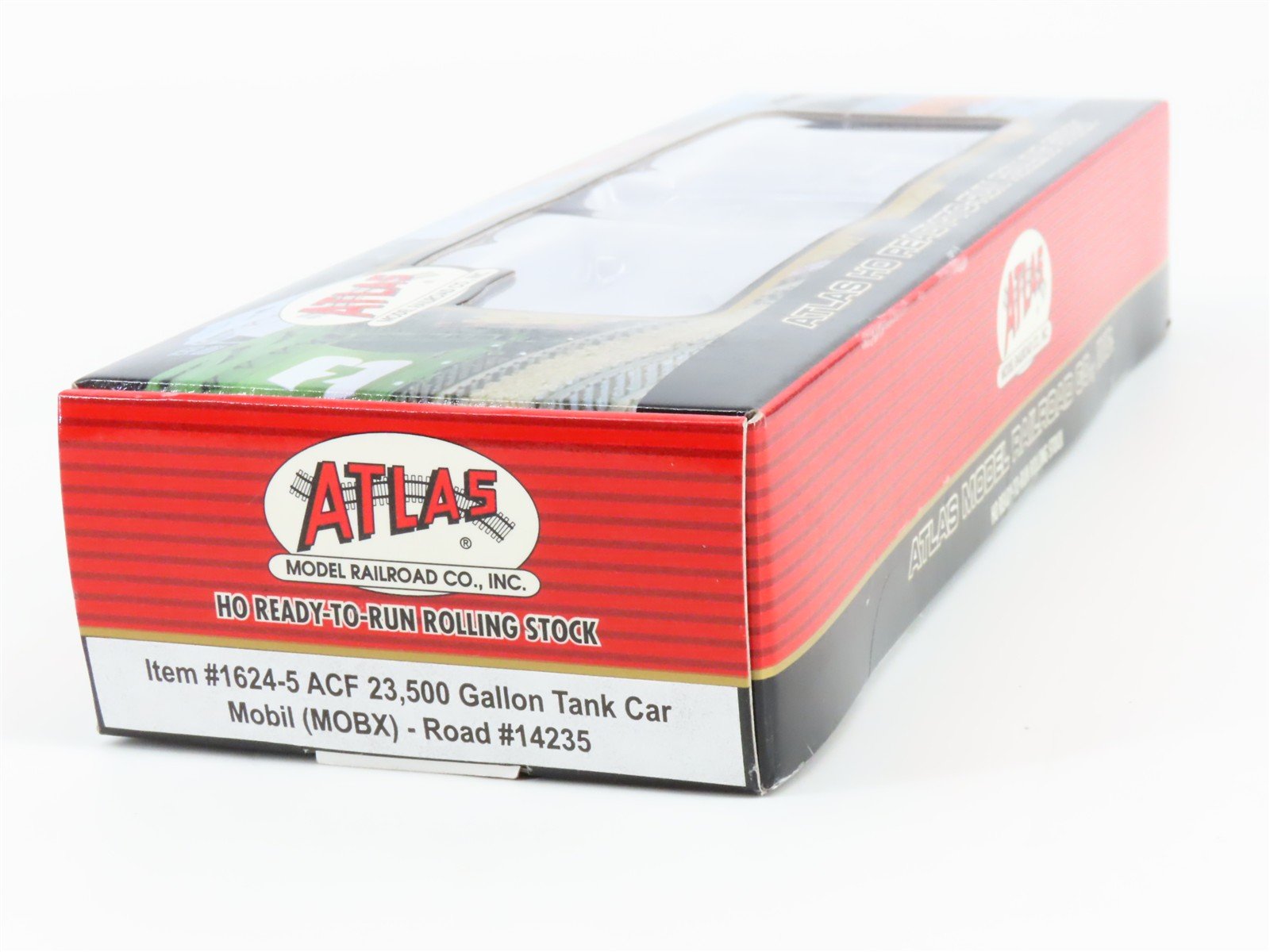HO Scale Atlas 1624-5 MOBX Mobil ACF 23,500 Gallon Tank Car 14235 RTR