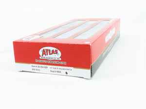 HO Scale Atlas 20004609 SFLC BNSF Railway 53' Flat Car 3-Pack 9059 RTR