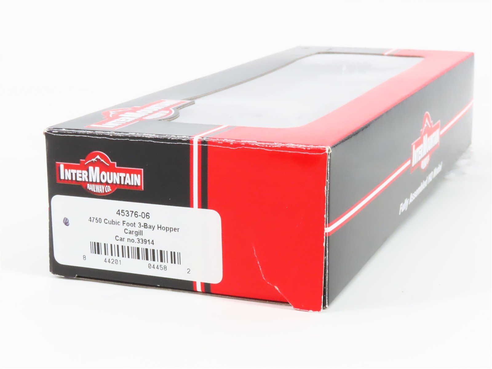 HO Scale InterMountain 45376-06 PTLX Cargill 3-Bay Covered Hopper 33914 RTR