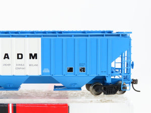 HO Scale InterMountain 45374-01 Archer Daniels Midland 3-Bay Covered Hopper RTR