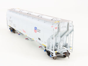 HO Scale Class One Model Works FC00517 UP Union Pacific 3-Bay Covered Hopper RTR