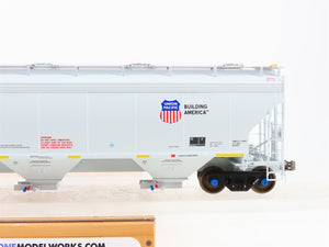 HO Scale Class One Model Works FC00516 UP Union Pacific 3-Bay Covered Hopper RTR