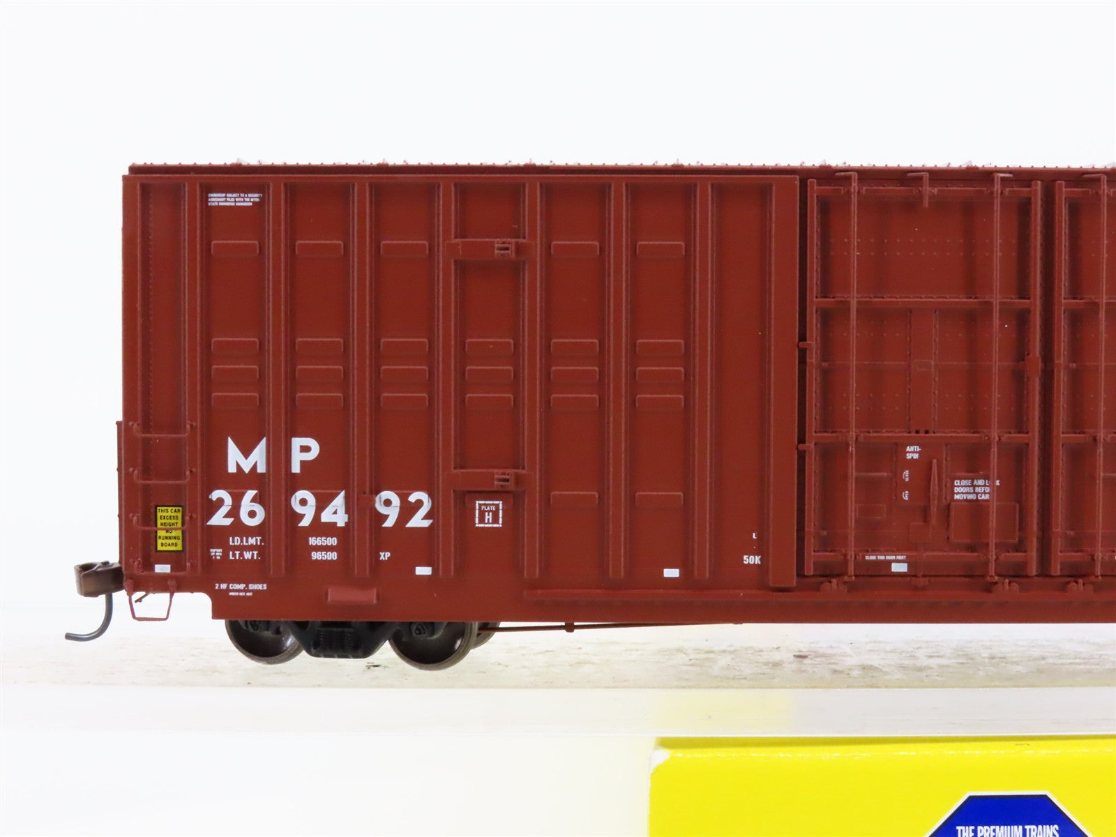 HO Scale Athearn G4022 MP Missouri Pacific 60' Berwick Box Car 269492 RTR