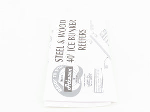 HO Scale Athearn 71314 URTX American Beef Packers Inc. 40' Steel Reefer RTR