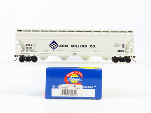 HO Scale Athearn ATH72264 ACFX ADM Milling Co. 55' 4-Bay Covered Hopper RTR