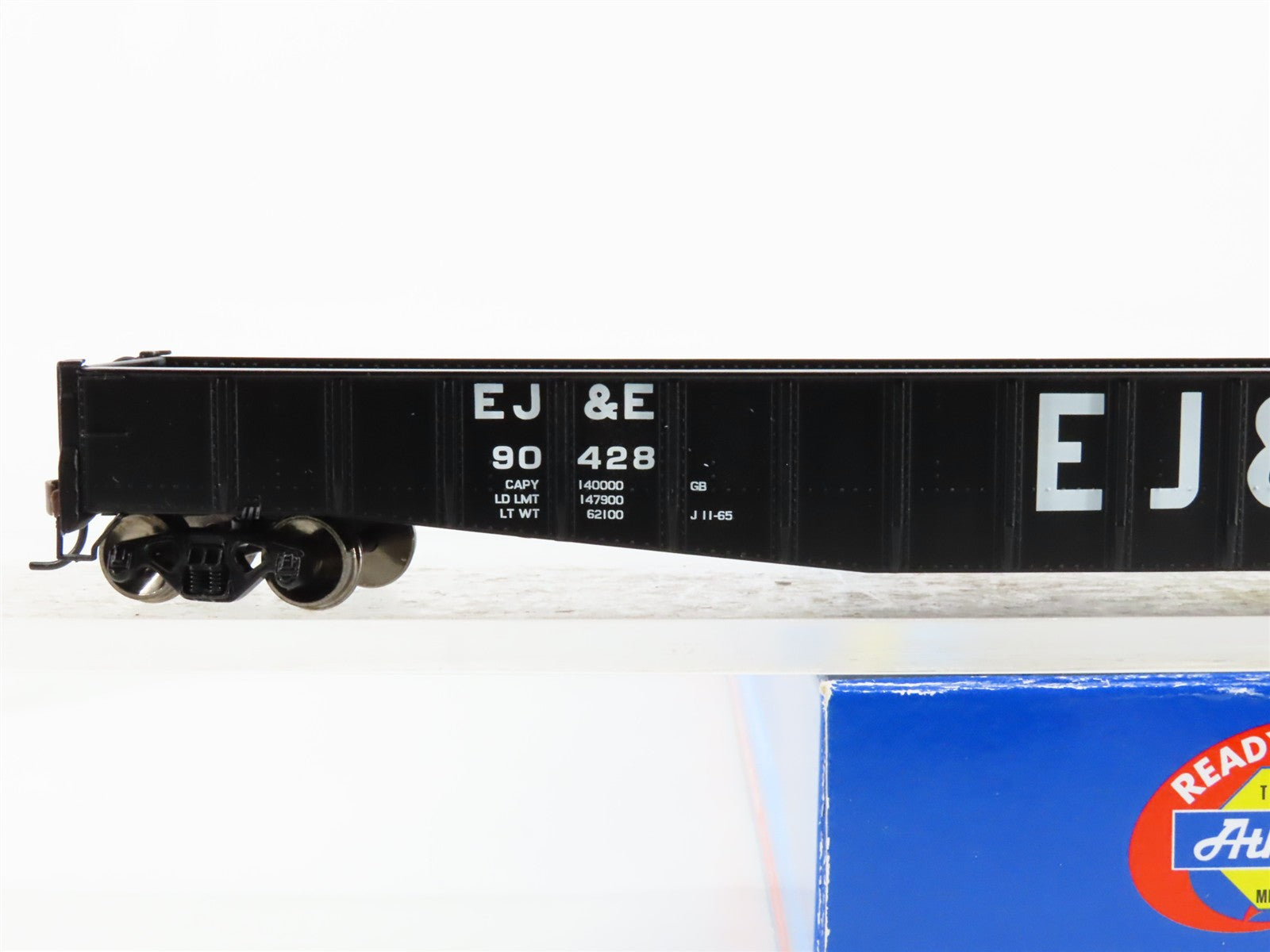 HO Scale Athearn 93620 EJ&E Elgin Joliet & Eastern 65' Mill Gondola 90428 RTR