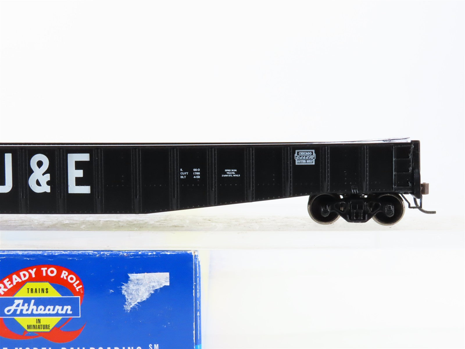 HO Scale Athearn 93619 EJE Elgin Joliet & Eastern 65' Mill Gondola 90396 RTR