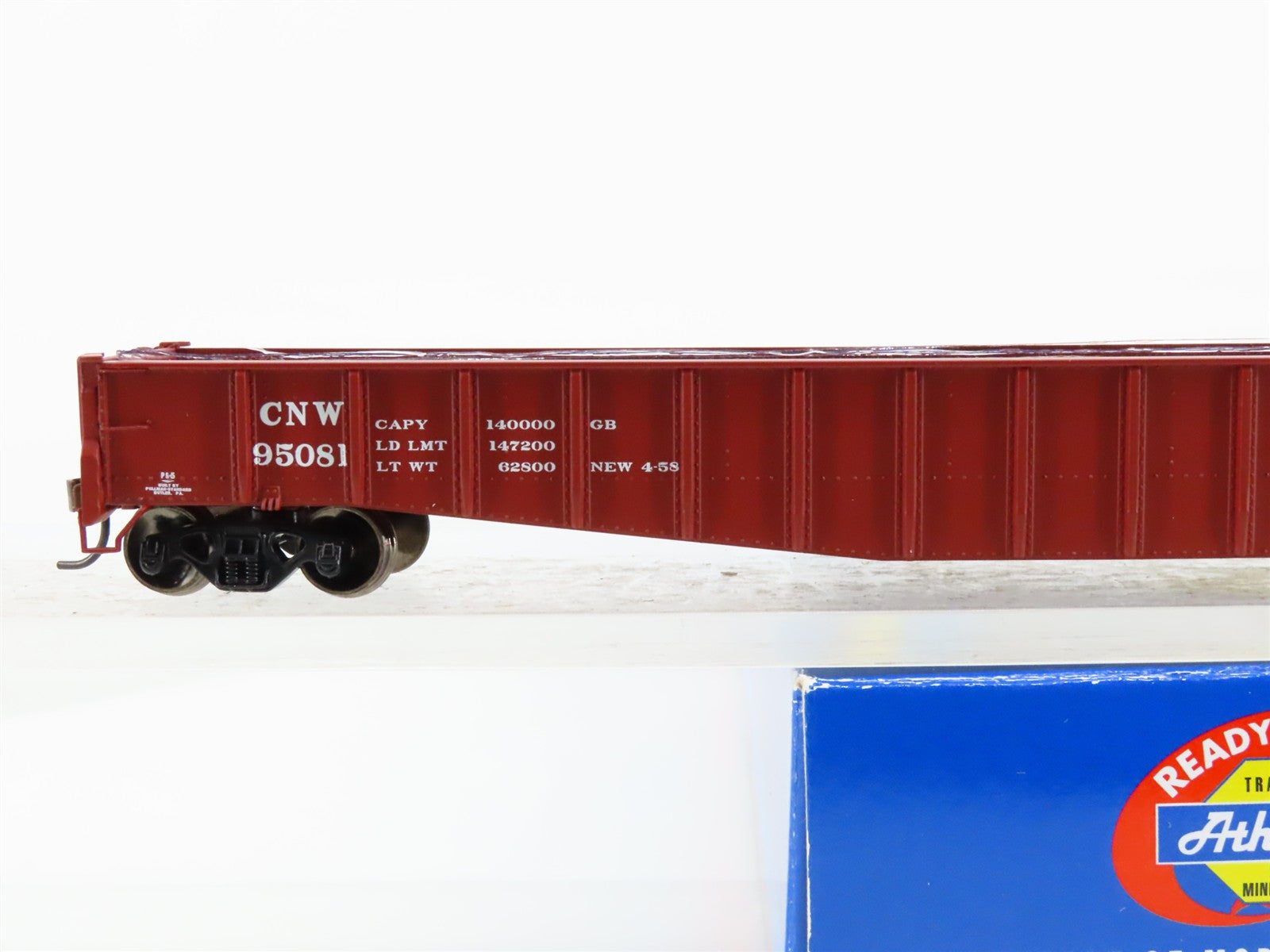 HO Scale Athearn 93618 CNW Chicago & North Western 65' 65' Mill Gondola RTR