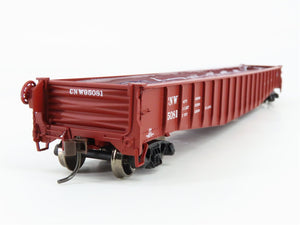 HO Scale Athearn 93618 CNW Chicago & North Western 65' 65' Mill Gondola RTR