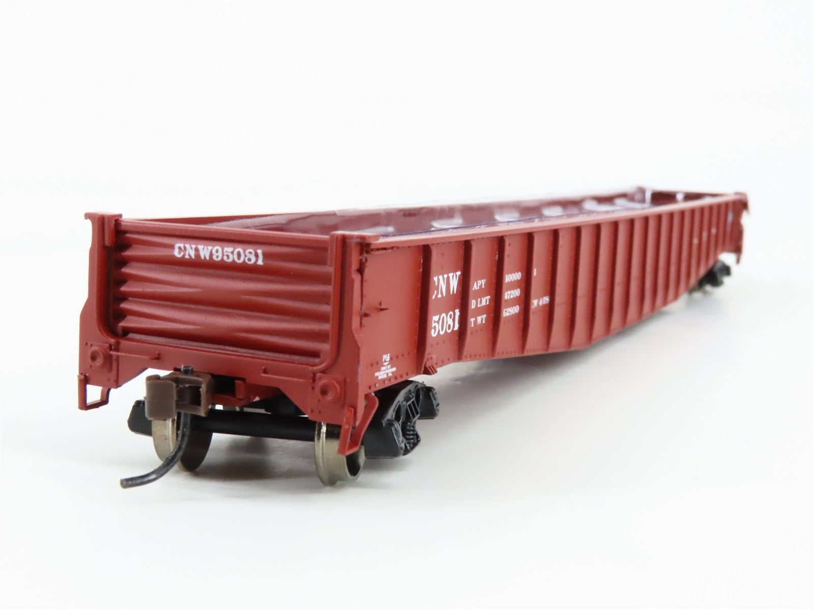 HO Scale Athearn 93618 CNW Chicago & North Western 65' 65' Mill Gondola RTR