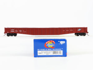 HO Scale Athearn 93617 CNW Chicago & North Western 65' Mill Gondola 95156 RTR