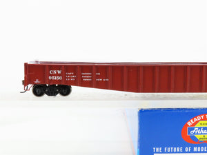 HO Scale Athearn 93617 CNW Chicago & North Western 65' Mill Gondola 95156 RTR