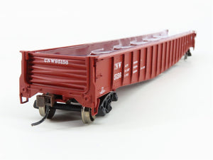 HO Scale Athearn 93617 CNW Chicago & North Western 65' Mill Gondola 95156 RTR