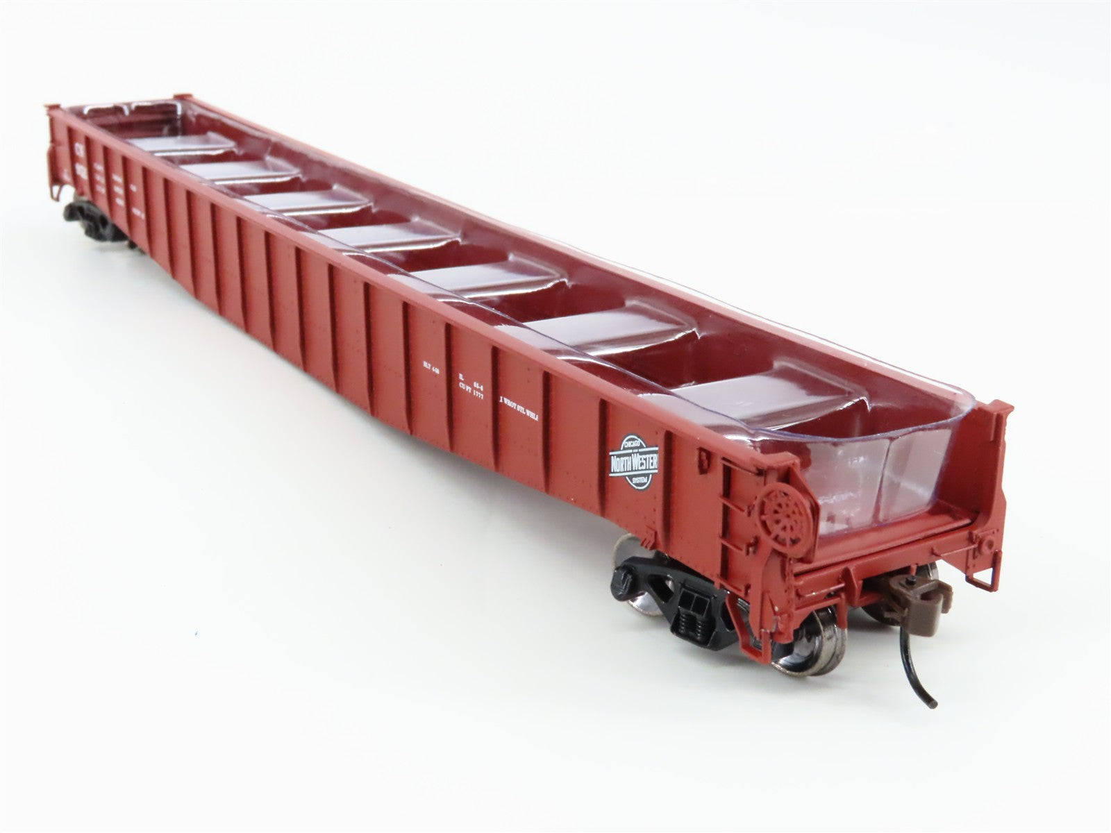 HO Scale Athearn 93617 CNW Chicago & North Western 65' Mill Gondola 95156 RTR